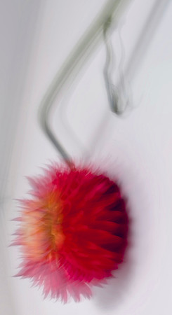 Abstract mixed media artwork exploring balance through restrained forms and bold contrast.
